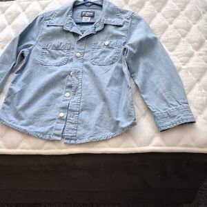 Old Navy Sky Blue Casual Shirt